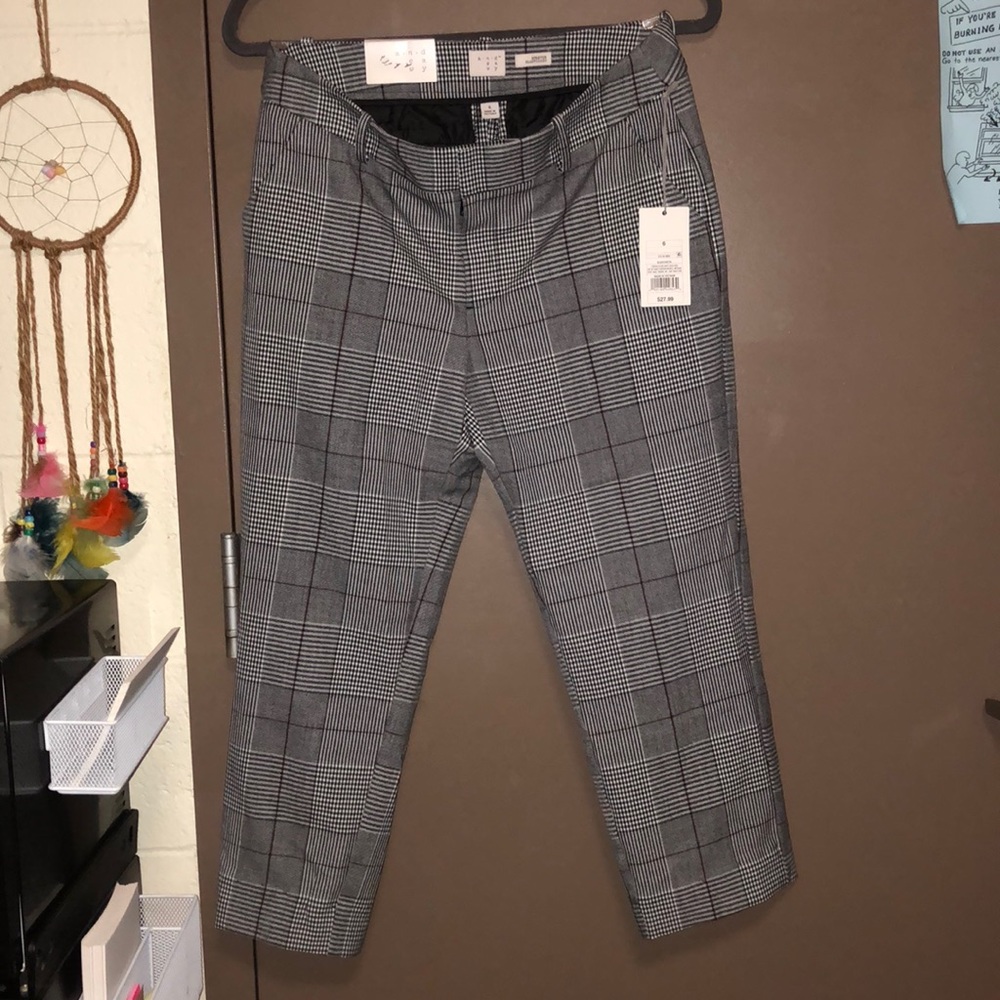 Plaid pants